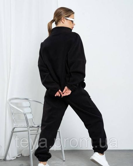 Спортивный костюм для женщин цвет черный размеры S, XL, L, M FI_008649 | Зображення 2