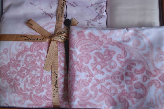 Постельное белье Istanbul 200×220 Satin  Avenue-Pembe | Зображення 4
