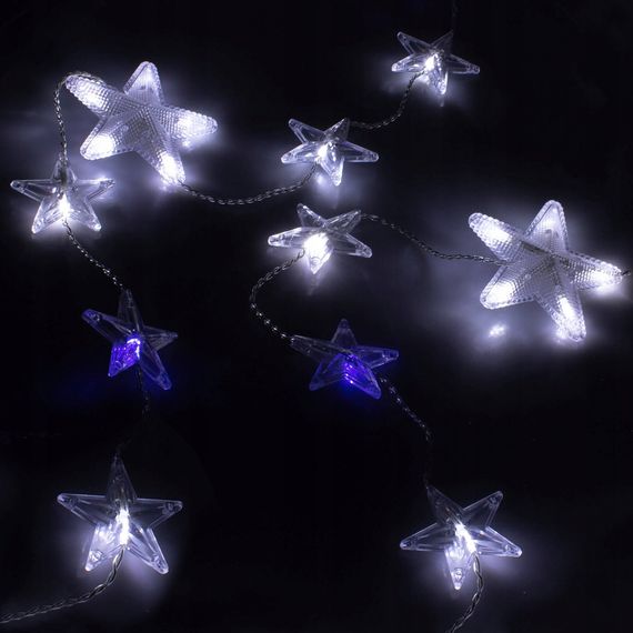 Гірлянда вулична (зовнішня) бахрома Springos 2 м 180 LED CL4003 Cold White/Blue | Зображення 2