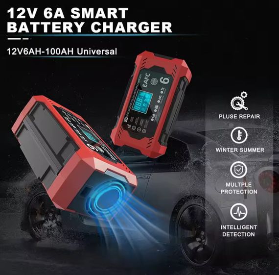 Автомобільний зарядний пристрій 6 А 12 V | Зображення 4