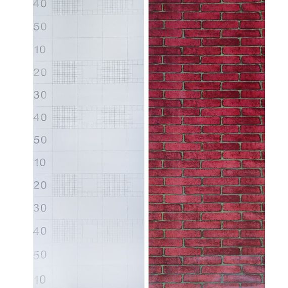 Самоклеюча плівка червона цегла 0,45х10м SW-00001269 | Зображення 2