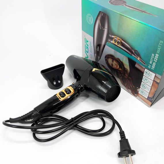 Фен для волос с режимами VGR, Профессиональный фен для работы с ионизацией укладки YM-36 | Зображення 8