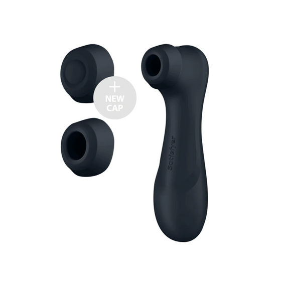 Вакуумный вибратор Pro 2 Generation 3 with Liquid Air black Sex Aura | Зображення 3