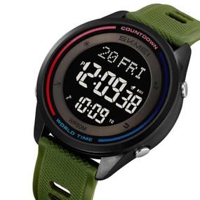 Мужские водонепроницаемые спортивные наручные часы skmei SKMEI, Водонепроницаемые электронные часы TS-18