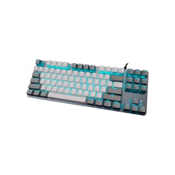 Клавіатура Aula F3287 Keycap KRGD Blue USB UA Grey/White (6948391240954) | Зображення 1