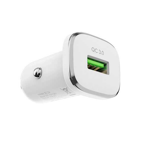 Набір BOROFONE BZ12A АЗУ 1xUSB+ кабель Type-C, QC 3.0A, 1м, White, Box | Зображення 1