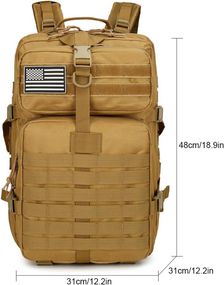 Тактичний рюкзак OPERATOR 50L Modular Pack MOLLE – військовий, універсальний, міцний рюкзак для ЗСУ + подарунок