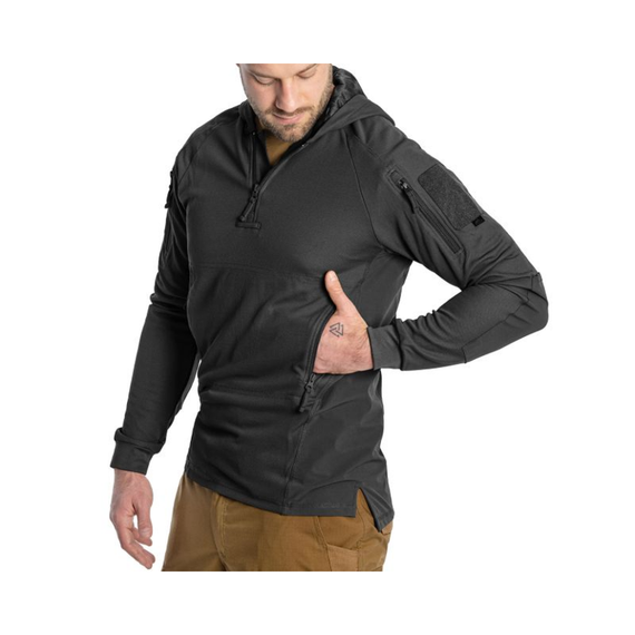 Кофта тактична Helikon-Tex RANGE HOODIE - TopCool, чорний, розмір XXL | Зображення 4