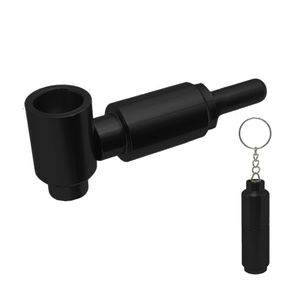 Кальян Металлическая Трубка Брелок «Easy Pipe Black»