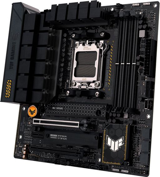 Материнcкая плата ASUS TUF GAMING B650M-PLUS sAM5 B650 4xDDR5 M.2 HDMI DP mATX 90MB1BG0-M0EAY0 | Зображення 4