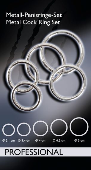 Ерекційні кільця - Bad Kitty Professional Cock Ring Set sexstyle | Зображення 5