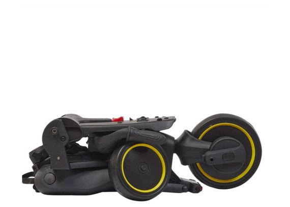 Складаний велосипед-трансформер 7в1 Tri-cycle PA66 | Реверсивне сидіння 360°, батьківська ручка, компактний для літака Чорний | Зображення 6