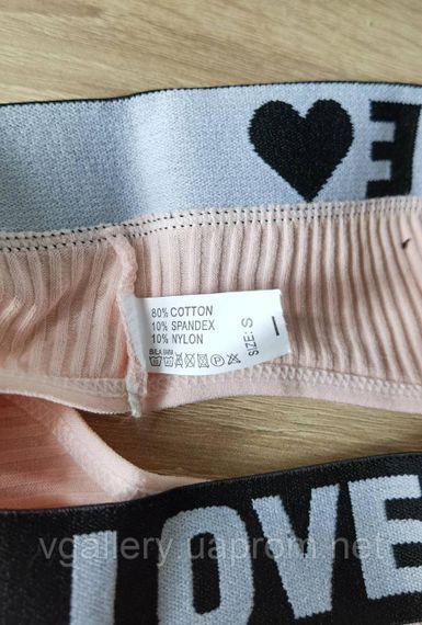 Женские трусики Love, женские трусики Лове, хлопковые женские трусики стринги Премиум качества | Зображення 1