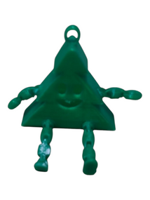 Новорічна підвіска гнучка ялинка зелений МЕСКАН (214034)