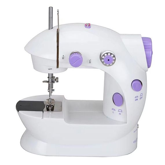 Швейная машинка со столом 250 Вт, Mini Sewing SM202A / Домашняя мини машинка для шитья с педалью | Зображення 2