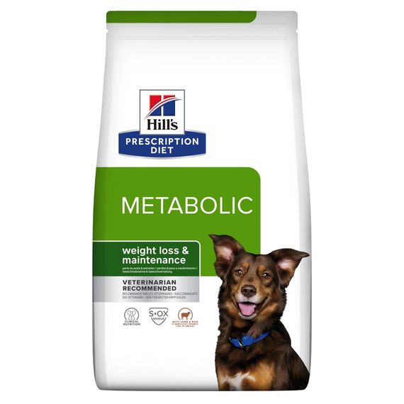 Корм Hill's Prescription Diet Canine Metabolic Lamb & Rice сухий для собак що страждають від ожиріння 1.5 кг