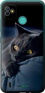 Чохол на Tecno Pop 5 BD2p Димчастий кіт "825u-2412-2448"