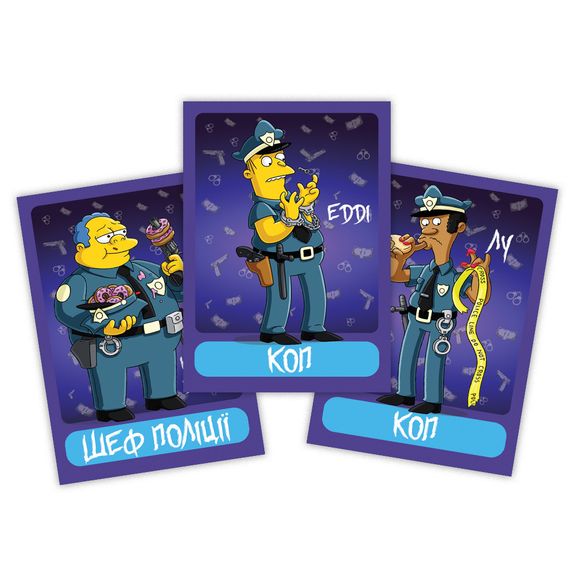 Настольная игра The Simpsons Mafia (Мафия Симпсоны) | Зображення 1