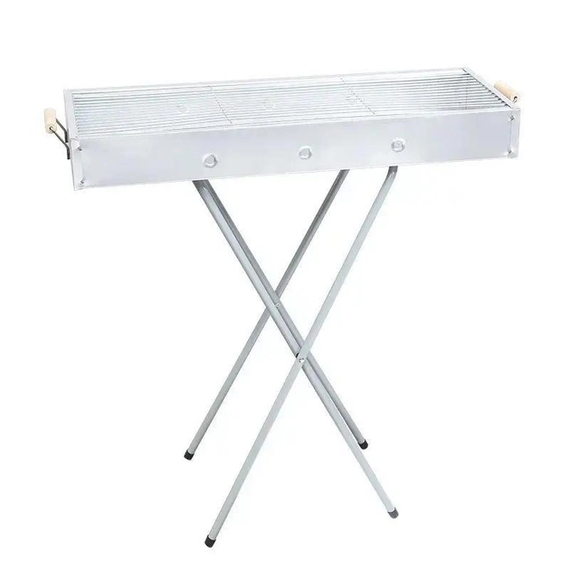 Переносний мангал BARBECUE TRAY 770SS MD-008 8009 | Зображення 3