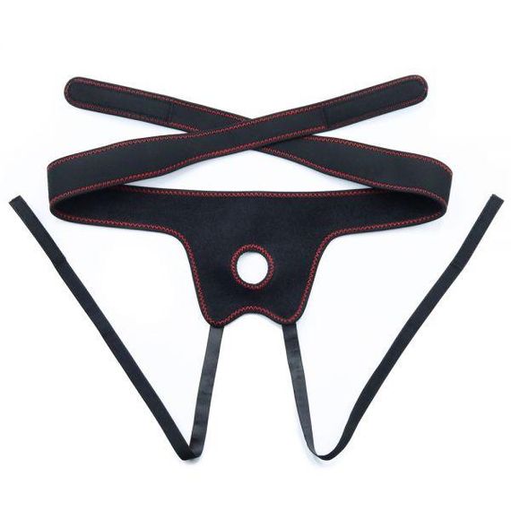 Трусы для страпона черные Easy Strapon Set 7.5 sexstyle | Зображення 3