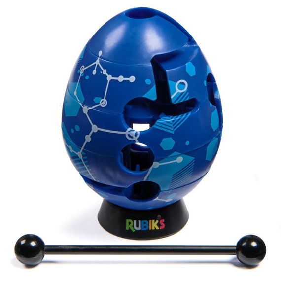 Развивающая Головоломка Смарт-яйцо Rubik's 6071681(Blue) палочка, подставка | Зображення 1