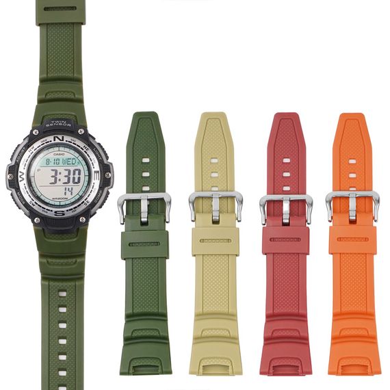 Ремешок для Casio SGW-100 Red SI | Зображення 4