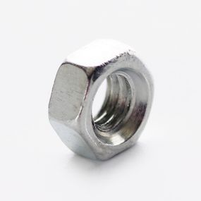 Гайка шестигранная М10 DIN 934 кл. пр. 6 цинк белый (пач 50шт) APRO