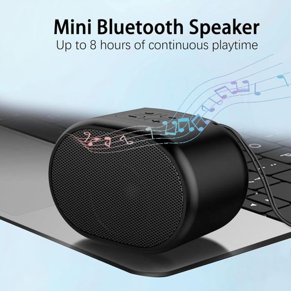 Динамік Портативний Bluetooth FAYAZ, мінібезспроводні динаміки Bluetooth 5.0, вуличний динамік з HD стерео HiF | Зображення 6