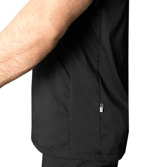 Поло Air VNT Чорне (2292), XXXL | Зображення 4
