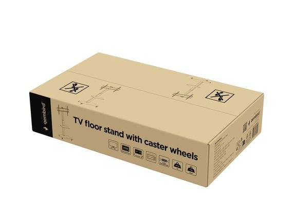 Підлогова тумба під телевізор поворотна Gembird TVS-75S-02 | Зображення 6