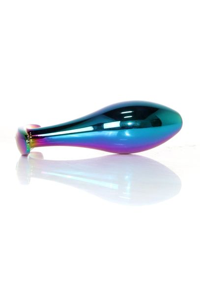 Анальна пробка - Jewellery Multicolour Plug Clear L | Зображення 4
