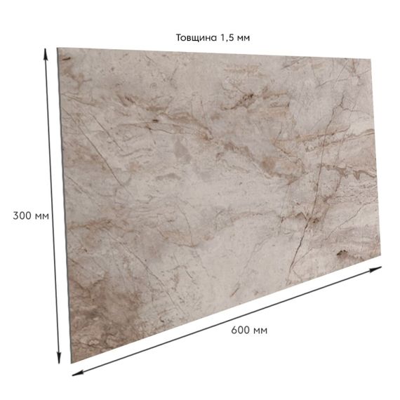 Самоклеюча вінілова плитка 600х300х1,5мм, ціна за 1 шт. (СВП-116) Глянець SW-00000864 | Зображення 1