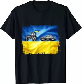 Чоловіча та жіноча футболка Доброго вічора мі з Україні чорна