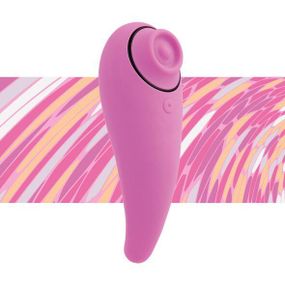 Пульсатор для клітора плюс вібратор FeelzToys – FemmeGasm Tapping & Tickling Vibrator Pink