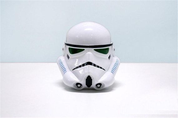 Чашка Кружка Бокал Пластиковая Star Wars 3D Plastic Штурмовик (Белая) | Зображення 2