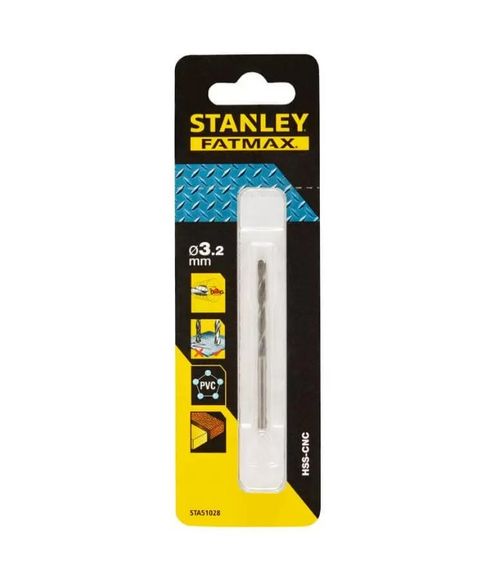 Свердло по металу Stanley Fatmax 3.2 мм (STA51028)