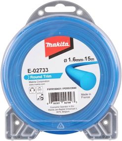Жилка косильная "круг" 1.6 мм Makita E-02733 (15 м)