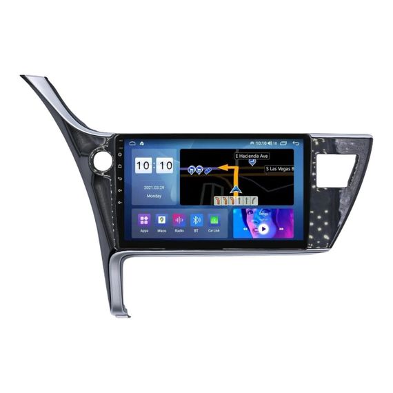 Штатна магнітола серії Mekede M400S під Toyota Corolla 11 2017-2018 (F1) (W1) 10 дюймів
