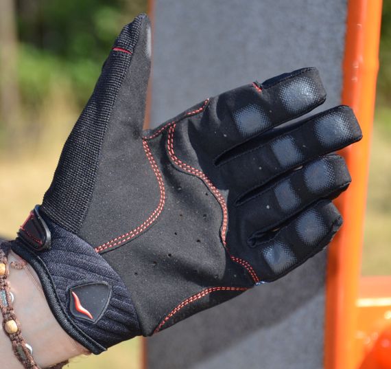 Рукавички для фітнесу MadMax MXG-102 X Gloves Black/Grey/White M | Зображення 3