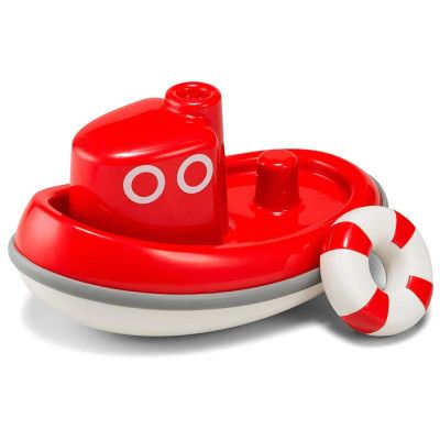 Игрушка для ванной Kid O Кораблик красный (10360) | Зображення 1