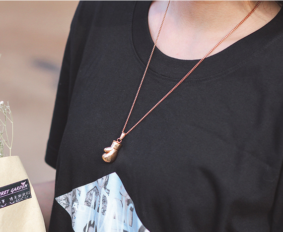 Брелок — Боксерська рукавичка на ключі Gold | Зображення 2