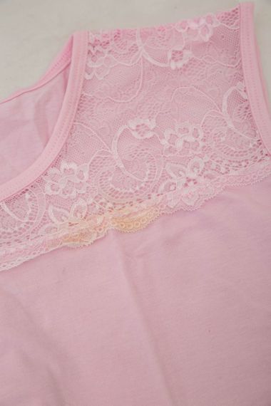 Пижама женская с принтом  -уценка, цвет розовый, 243R1602-010-U-7 | Зображення 7