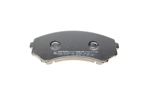 Колодки гальмівні передні Mitsubishi Grandis 04-11 Pajero II-IV 90- Mazda E2000 2200 88-03 22-0399-0 | Зображення 4