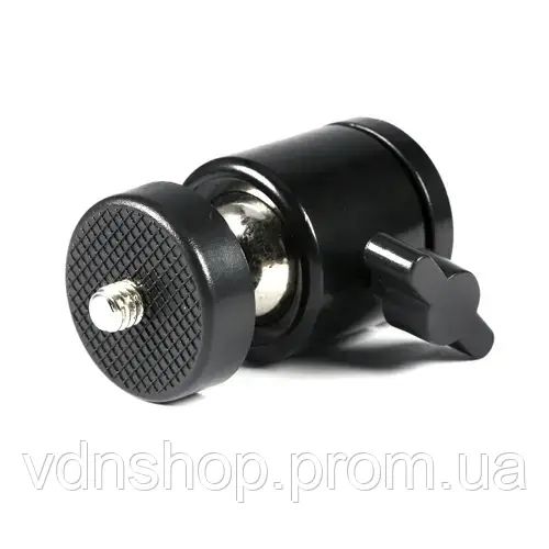 Головка для штатива шаровая, с переходником 1/4-3/8 | Зображення 3