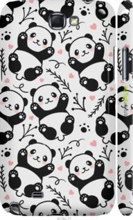 Чохол на Samsung Galaxy Note 2 N7100 Панди "4318m-17-2448"