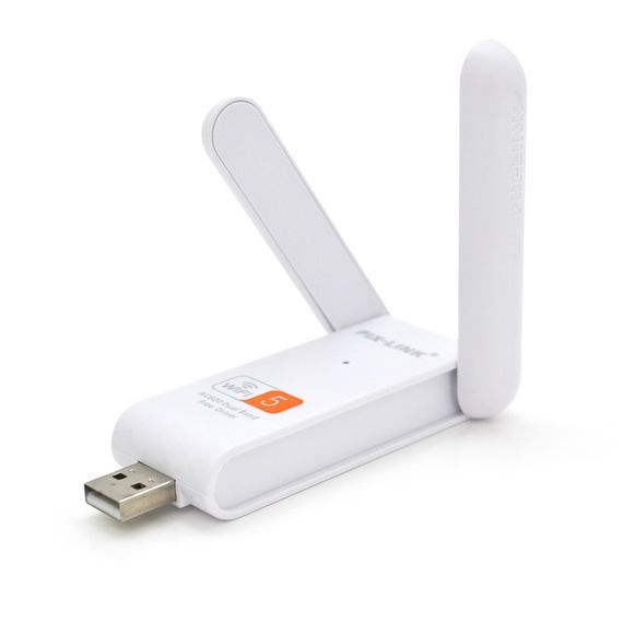 Бездротовий мережевий адаптер Wi-Fi-USB Merlion LV-UAC03D,RTL8811CU, з 2-ма антенами 10см,802.11bgn ,600MB,2.4 GHz,Blister | Зображення 1