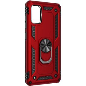 Протиударний чохол Serge Ring for Magnet (Ударостійкий) для Xiaomi Redmi Note 10 / Note 10s Red
