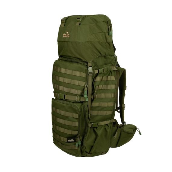 Рюкзак Tramp Defender 60л оливковий тактичний, туристичний рюкзак трамп із Molle для походу