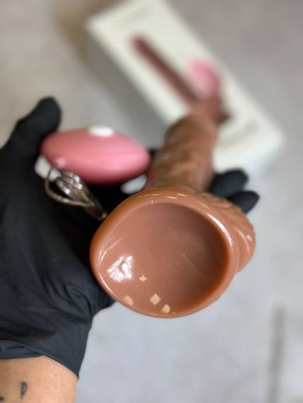 Вібратор на присосці фалоімітатор мастурбатор стимулятор клітора | Зображення 4