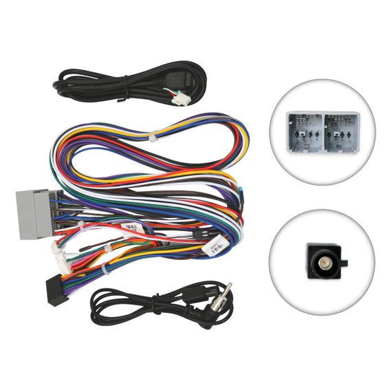 Перехідник живлення серії QIV з адаптером CAN-BUS для Chevrolet QBR-W CV-1123 (дрот)